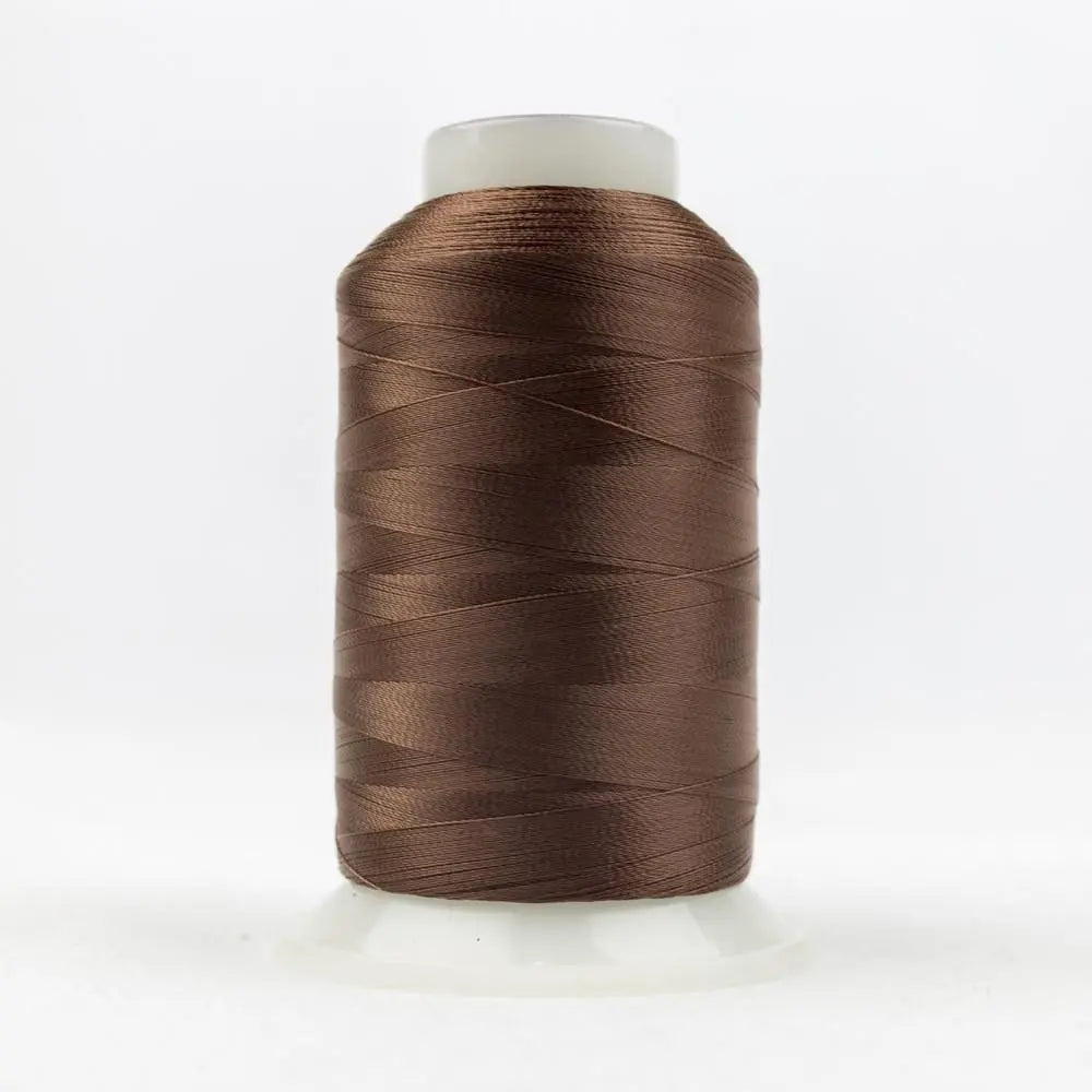 DB403 - DecoBob™ Cottonized Polyester Brown Thread WonderFil USA