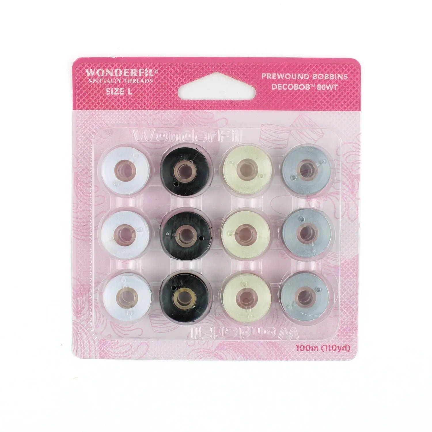 DBP - Prewound Bobbins 80wt - Basics WonderFil USA