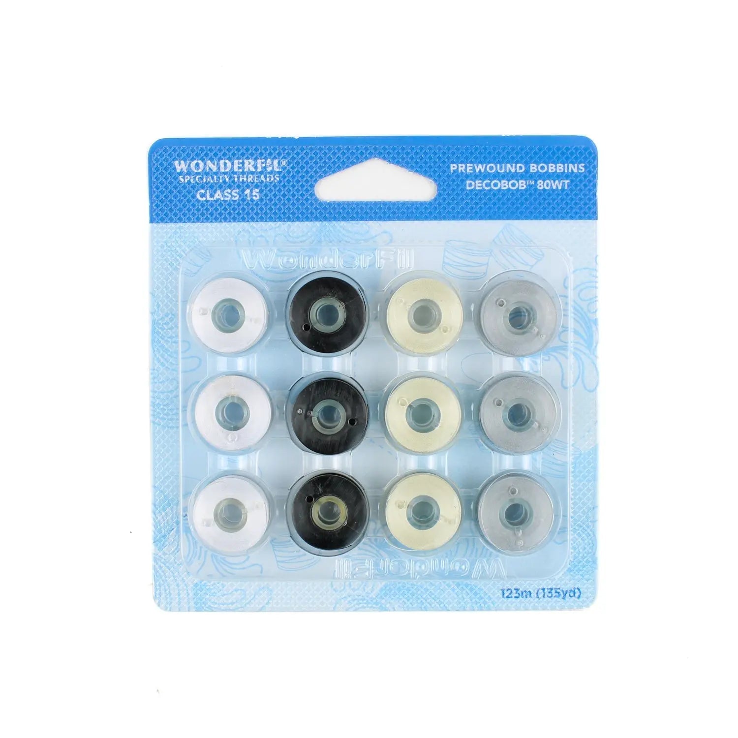DBP - Prewound Bobbins 80wt - Basics WonderFil USA