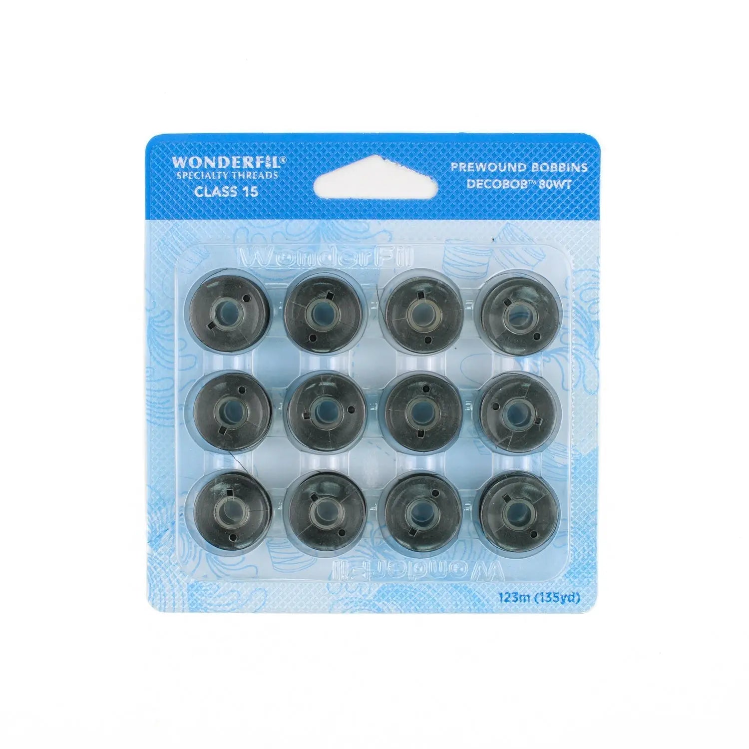 DBP122 - DecoBob™  Prewound Bobbins Size M/L/Class 15 WonderFil USA