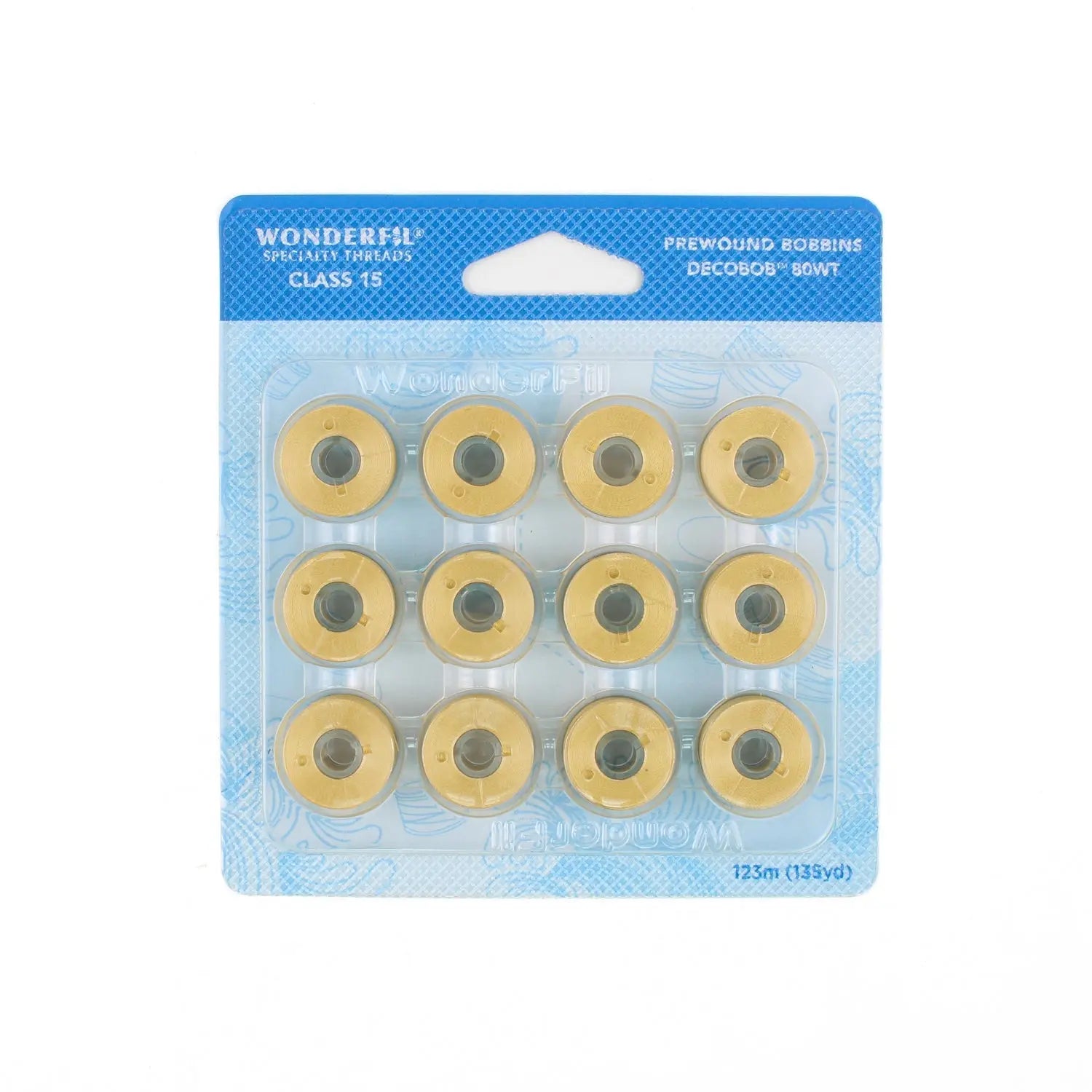 DBP138 - DecoBob™ Prewound Bobbins Size M/L/Class 15 WonderFil USA