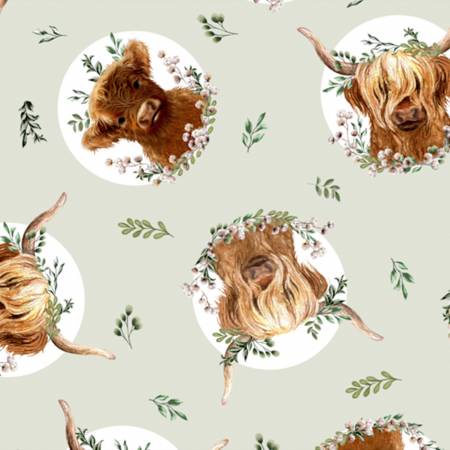 Shannon Fabrics digital cuddle Wild Highlands penny