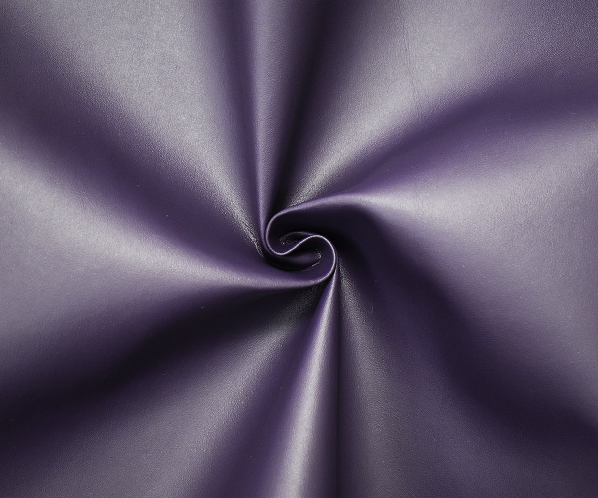 Purple Majilite Faux Leather Upholstery Fabric