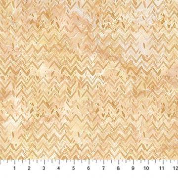 Canyon Stonehenge Chevron Beige Cotton 43"/44" Fabric Per Yard