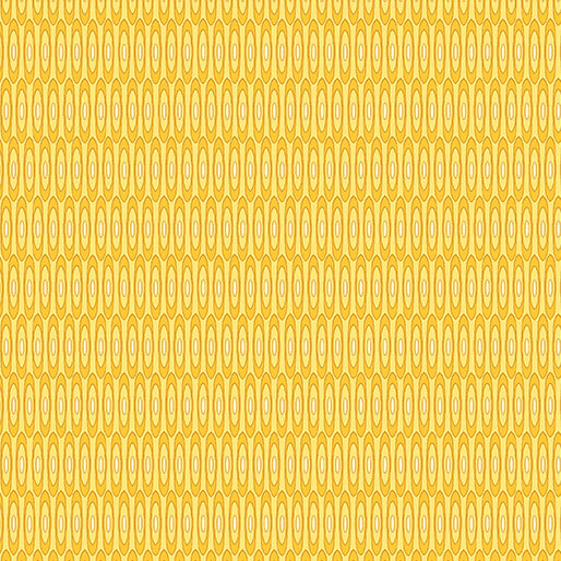 Veranda - Geo - Yellow 44" / 45" Fabric Per Yard