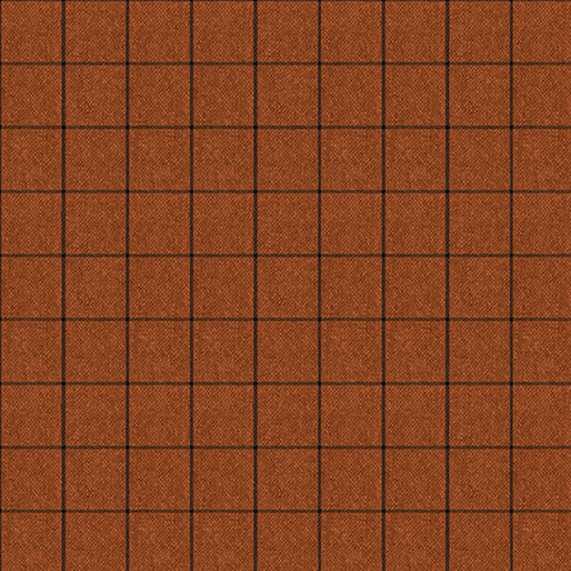 Winter Forest - Tweed Window Pane - Russett 44" / 45" Fabric Per Yard