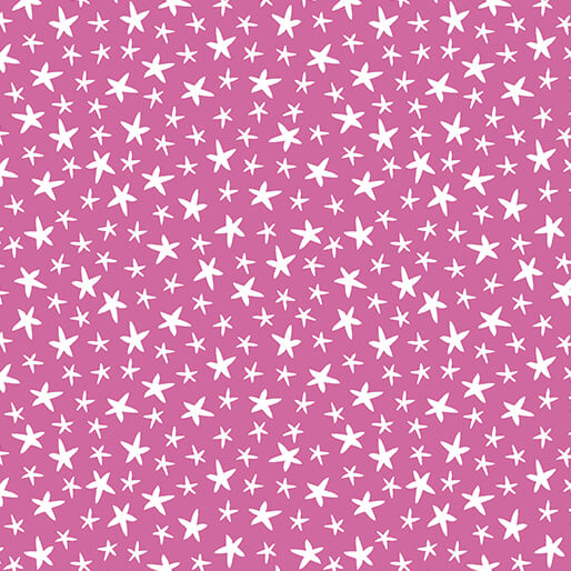 Dreamers - Star Dreaming - Pink 44" / 45" Fabric Per Yard
