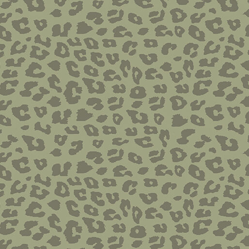 Safari Adventure - Go Wild - Army Green 44" / 45" Fabric Per Yard
