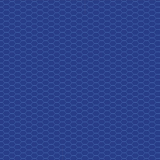 Sail Away - Netting - Royal Blue 44" / 45" Fabric Per Yard