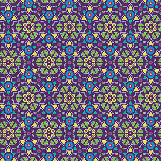 Truly - Garden - Plum 44" / 45" Fabric Per Yard