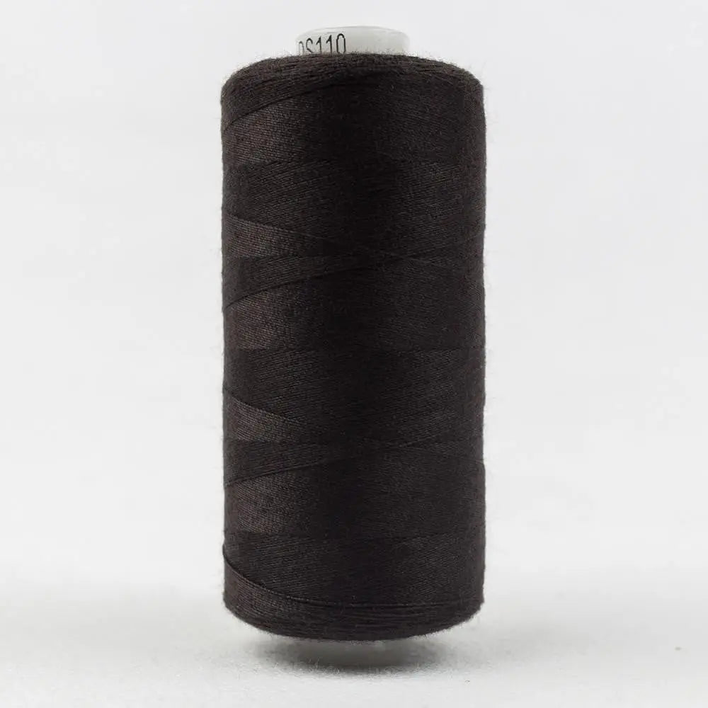 DS110 - Designer™ All purpose 40wt Polyester Seal Brown Thread WonderFil USA