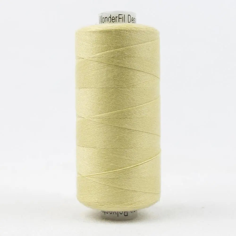 DS161 - Designer™ All purpose 40wt Polyester Pale Goldenrod Thread WonderFil USA