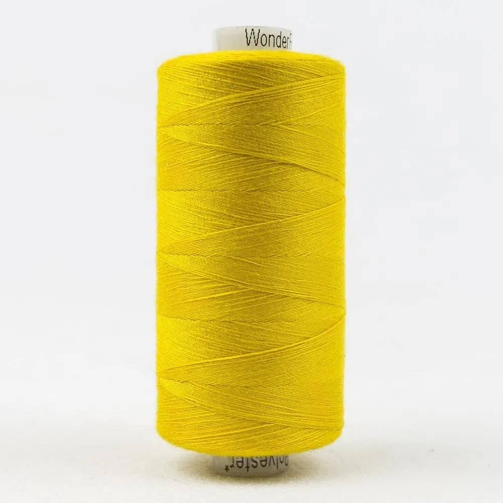 DS162 - Designer™ All purpose 40wt Polyester School Bus Yellow Thread WonderFil USA