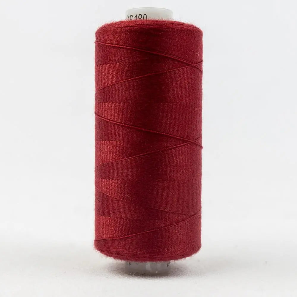 Red Thread Branding DS180 - Designer™ All purpose 40wt Polyester Cherry Red Thread