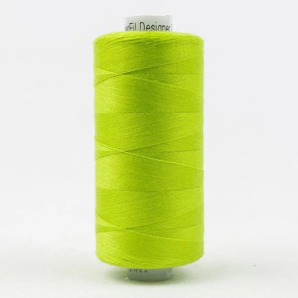 DS354 - Designer™ All purpose 40wt Polyester Yellow Green Thread WonderFil USA