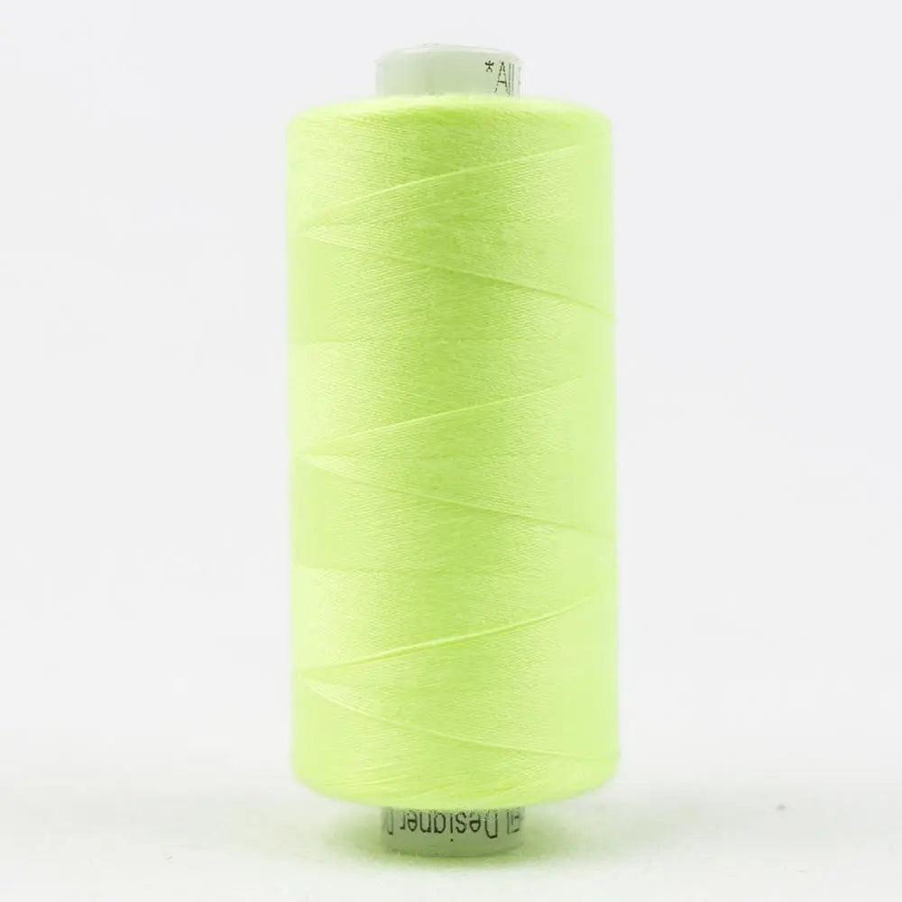 DS428 - Designer™ All purpose 40wt Polyester Fluorescent Green Thread WonderFil USA