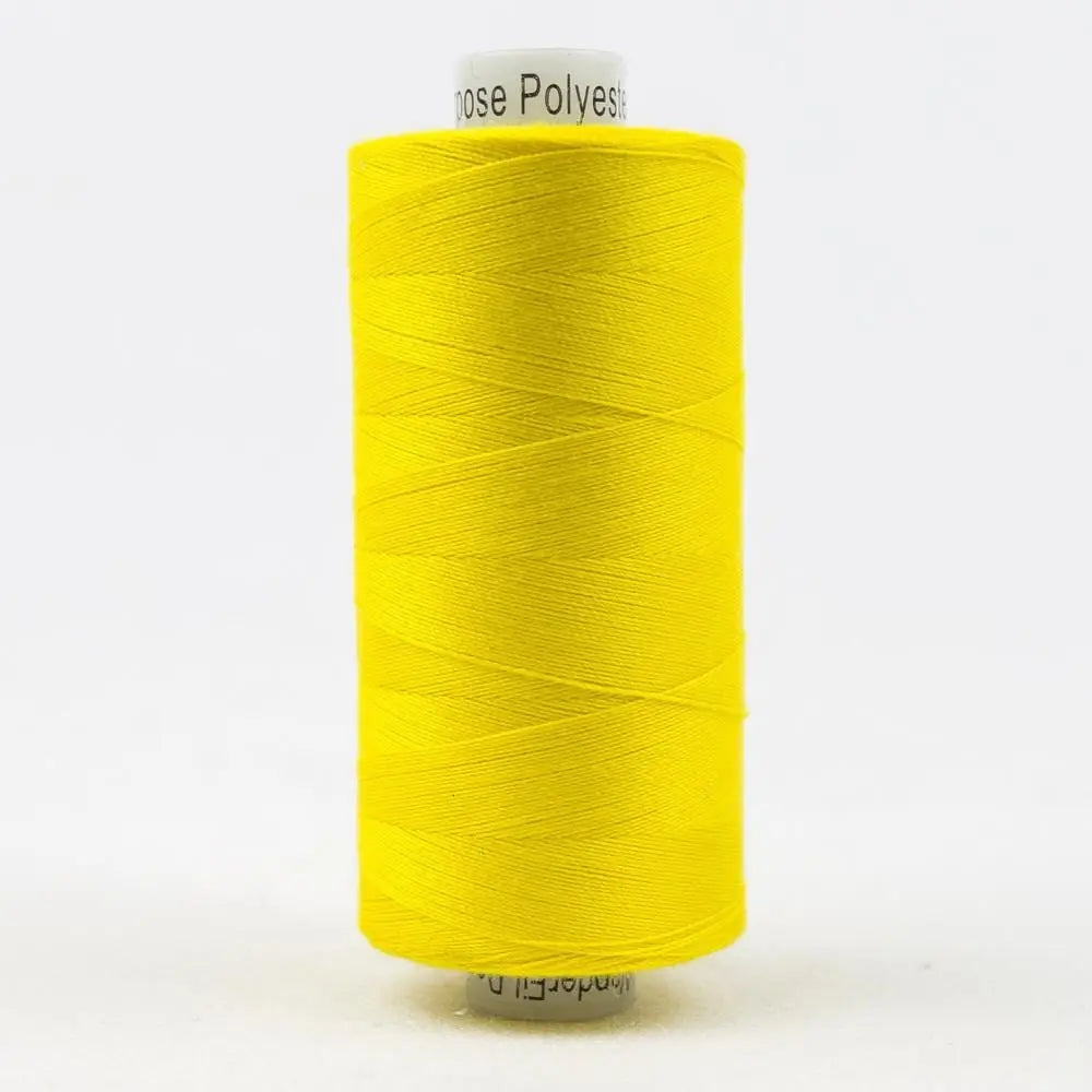 DS823 -Designer™ All purpose 40wt Polyester Designer Yellow Thread WonderFil USA