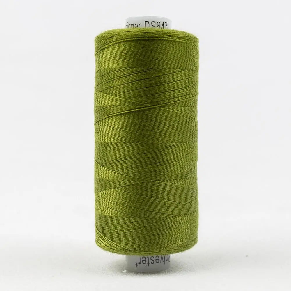 DS847 - Designer™ All purpose 40wt Polyester Olive Drab Thread WonderFil USA