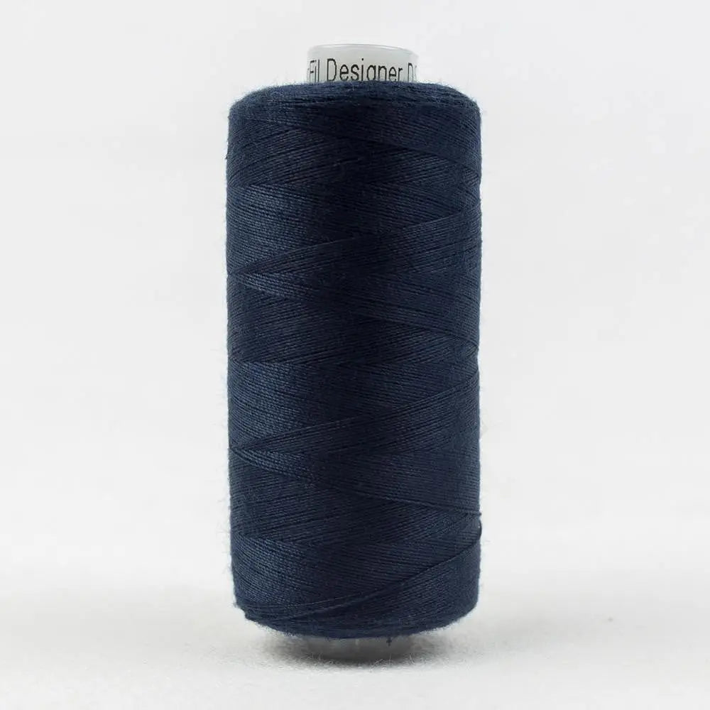 DS882 - Designer™ All purpose 40wt Polyester Dark Navy Thread WonderFil USA