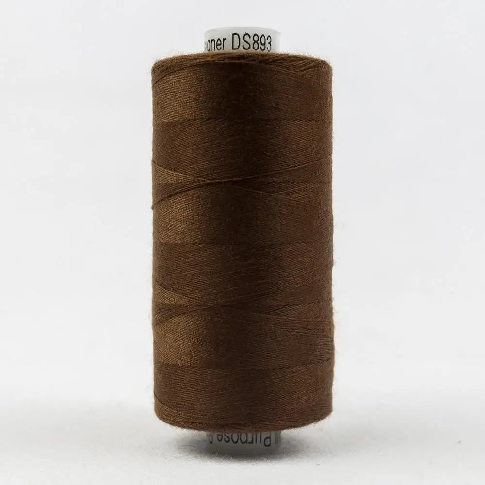DS893 - Designer™ All purpose 40wt Polyester Saddle Brown Thread WonderFil USA