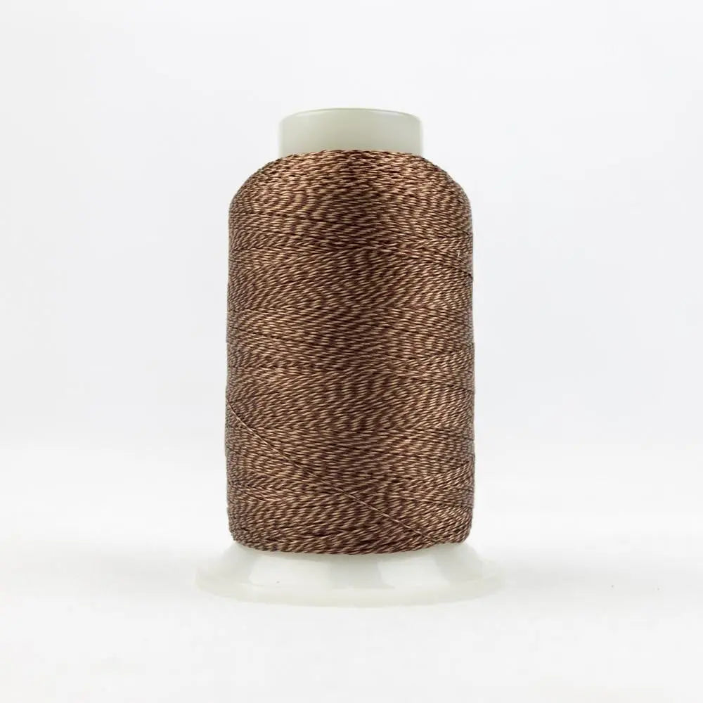 DT76 - D-Twist™ 20wt Rayon Brown Thread WonderFil USA