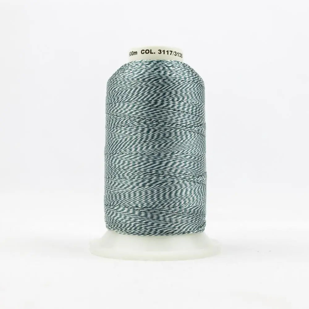 DT78 - D-Twist™ 20wt  Rayon Sea Green Thread WonderFil USA