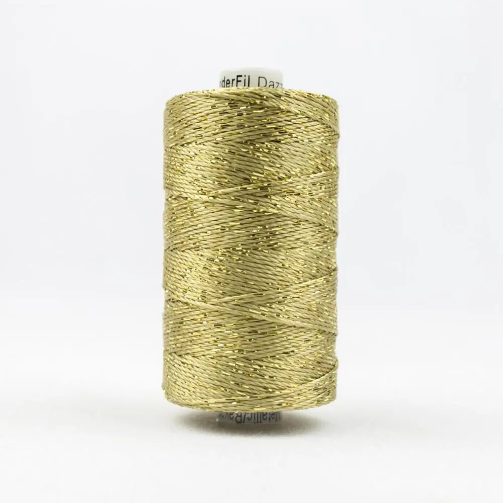 DZ1000 - Dazzle™ Rayon and Metallic Gold Thread WonderFil USA