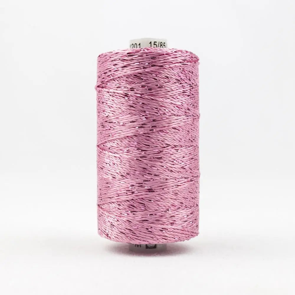 DZ1201 - Dazzle™ Rayon and Metallic Baby Pink Thread WonderFil USA