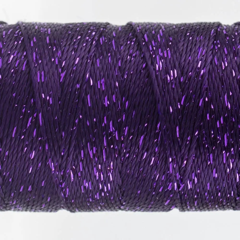 DZ124 - Dazzle™ Rayon and Metallic Purple Thread WonderFil USA