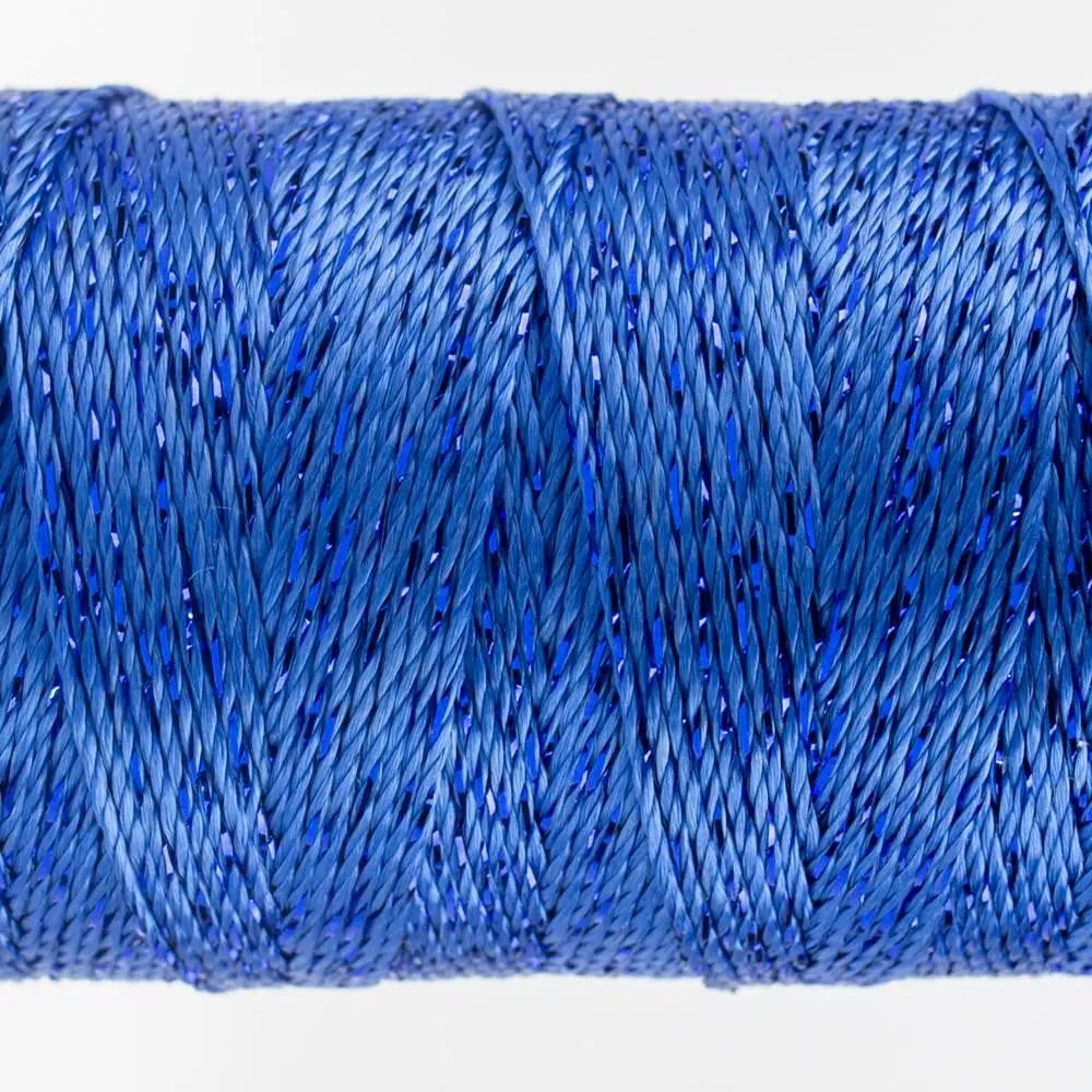 DZ137 - Dazzle™ Rayon and Metallic True Blue Thread WonderFil USA