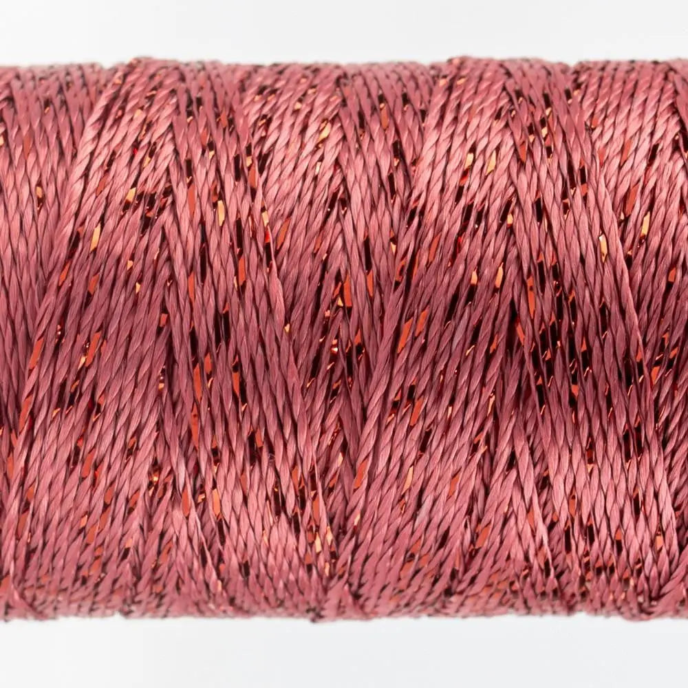 DZ2514 - Dazzle™ Rayon and Metallic Coral Rose Thread WonderFil USA