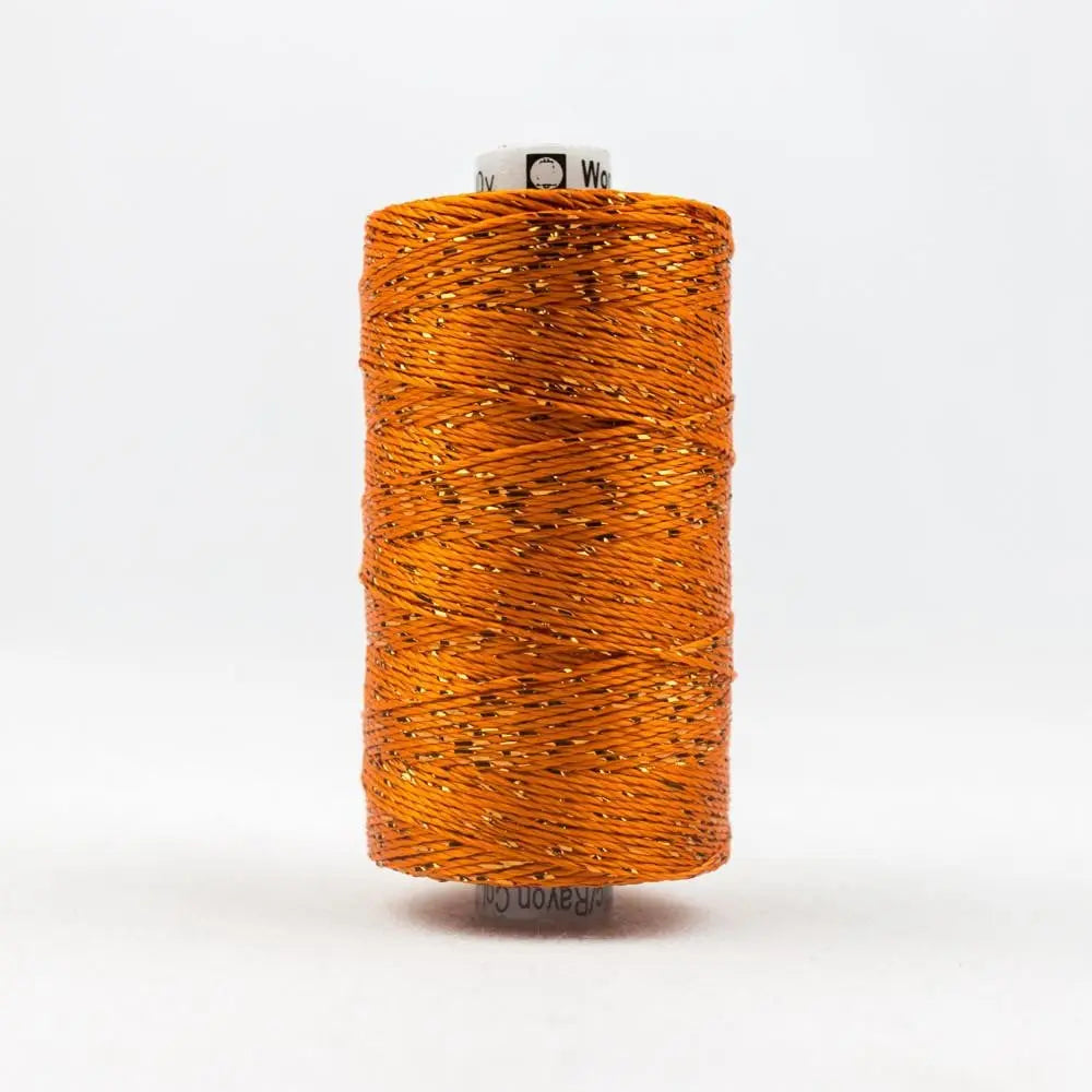DZ27 - Dazzle™ Rayon and Metallic Orange Thread WonderFil USA