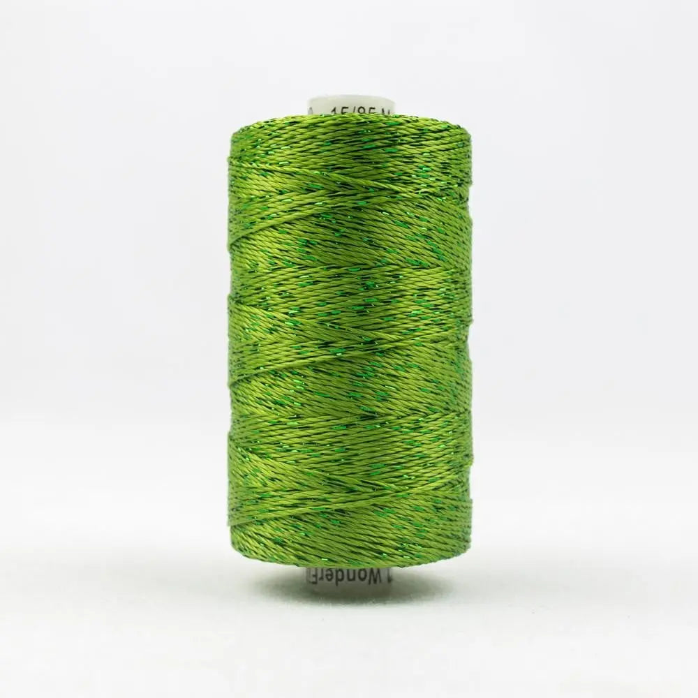 DZ280 - Dazzle™ Rayon and Metallic Grass Green Thread WonderFil USA
