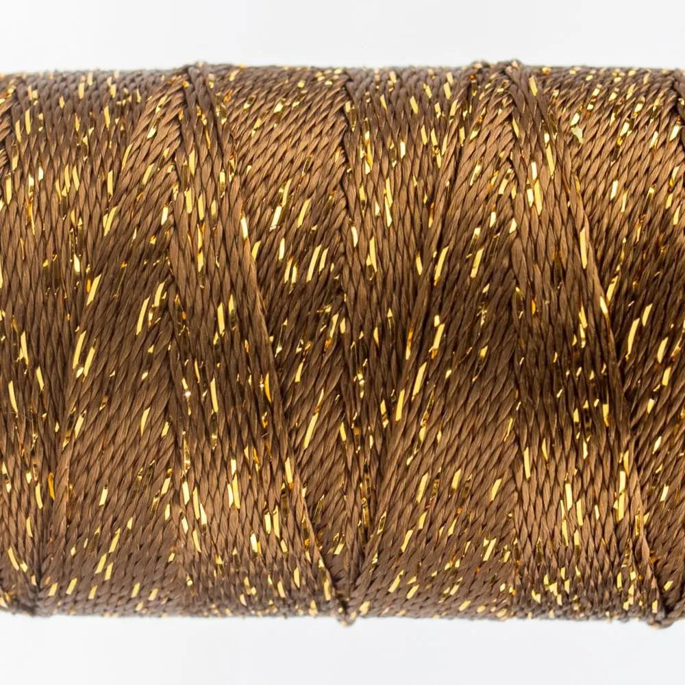DZ6230 - Dazzle™ Rayon and Metallic Nutmeg Thread WonderFil USA