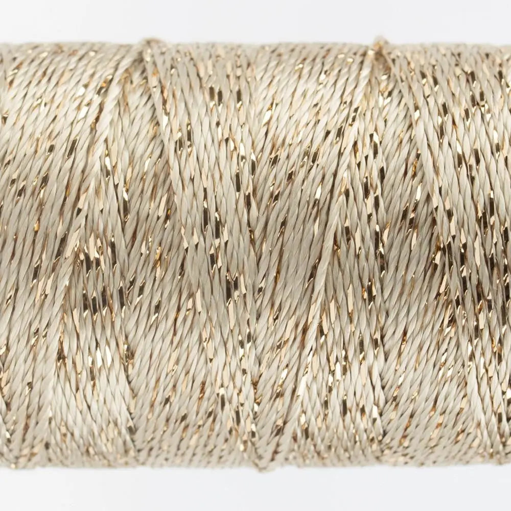 DZ7102 - Dazzle™ Rayon and Metallic Ecru Thread WonderFil USA