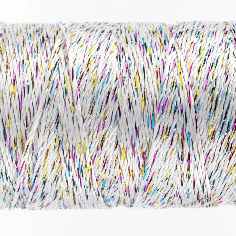 DZ8201 - Dazzle™ Rayon and Metallic White Thread WonderFil USA