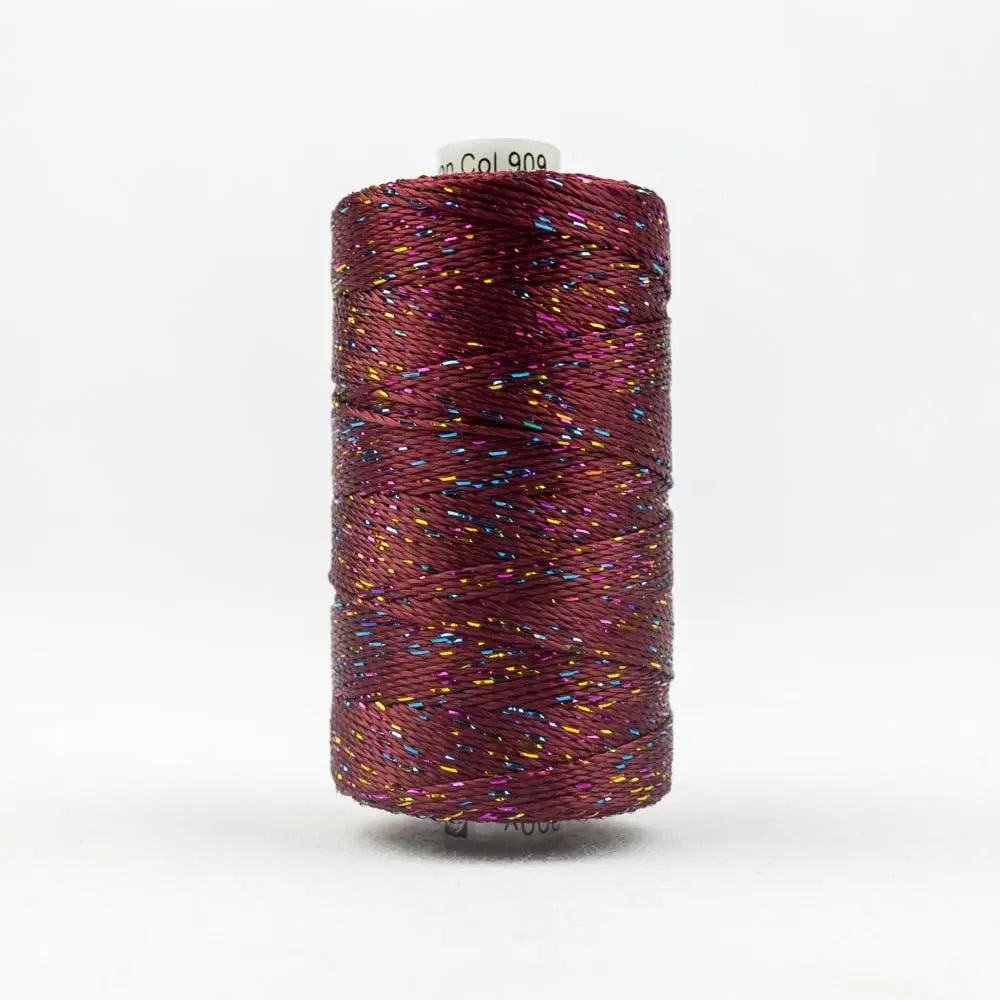 DZ909 - Dazzle™ Rayon and Metallic Molasses Thread WonderFil USA