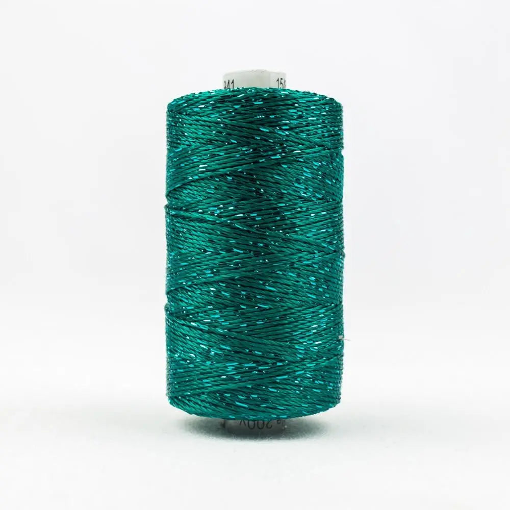 DZ941 - Dazzle™ Rayon and Metallic Bluegrass Green Thread WonderFil USA