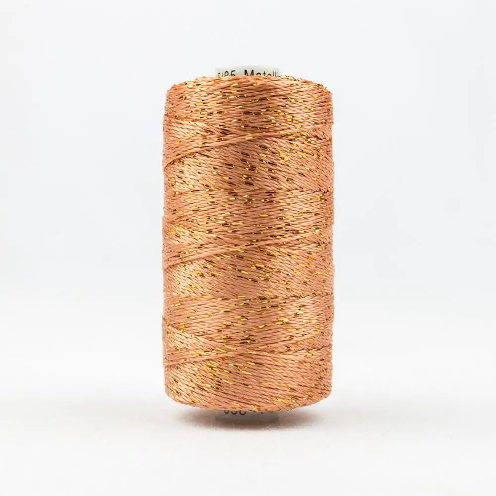 DZ984 - Dazzle™ Rayon and Metallic Dark Peach Thread WonderFil USA