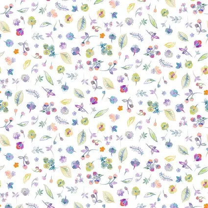 Daydreams Petite Flowers 44"/45" Fabric Per Yard In The Beginning Fabrics