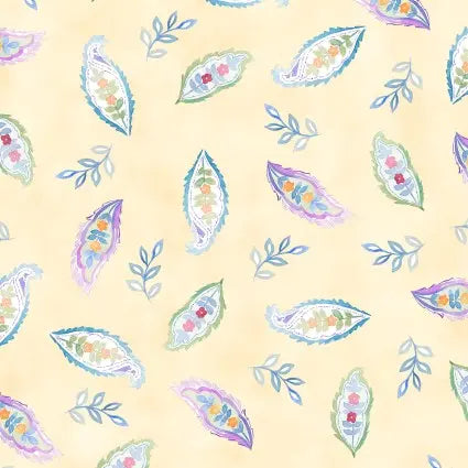 Daydreams Small Leaves 44"/45" Fabric Per Yard In The Beginning Fabrics
