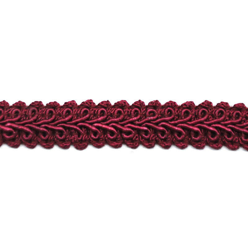 Decorative French-style Gimp Trim, 1/2-inch X 5 yards - For Furniture, Pillows, Drapery & Sewing Crafts