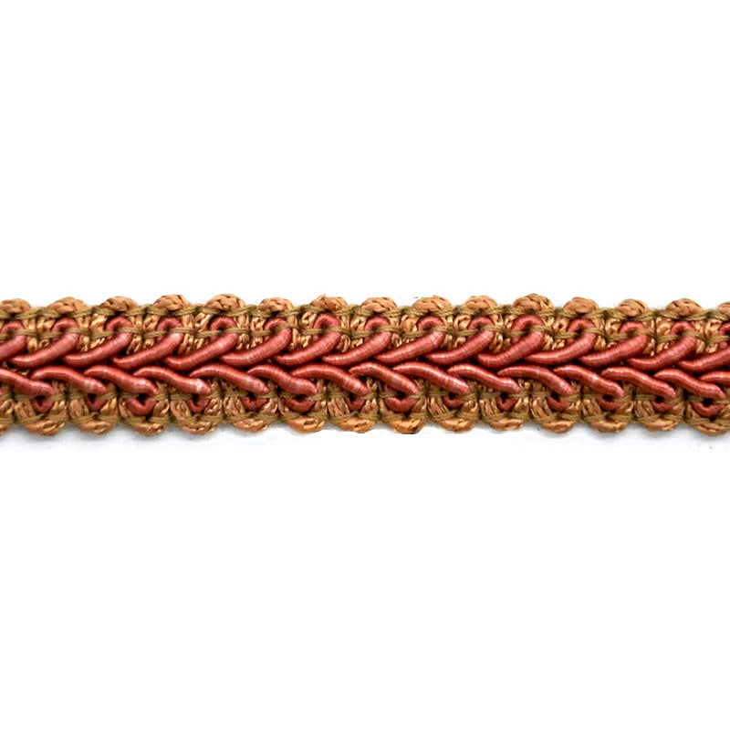 Decorative French-style Gimp Trim, 1/2-inch X 5 yards - For Furniture, Pillows, Drapery & Sewing Crafts