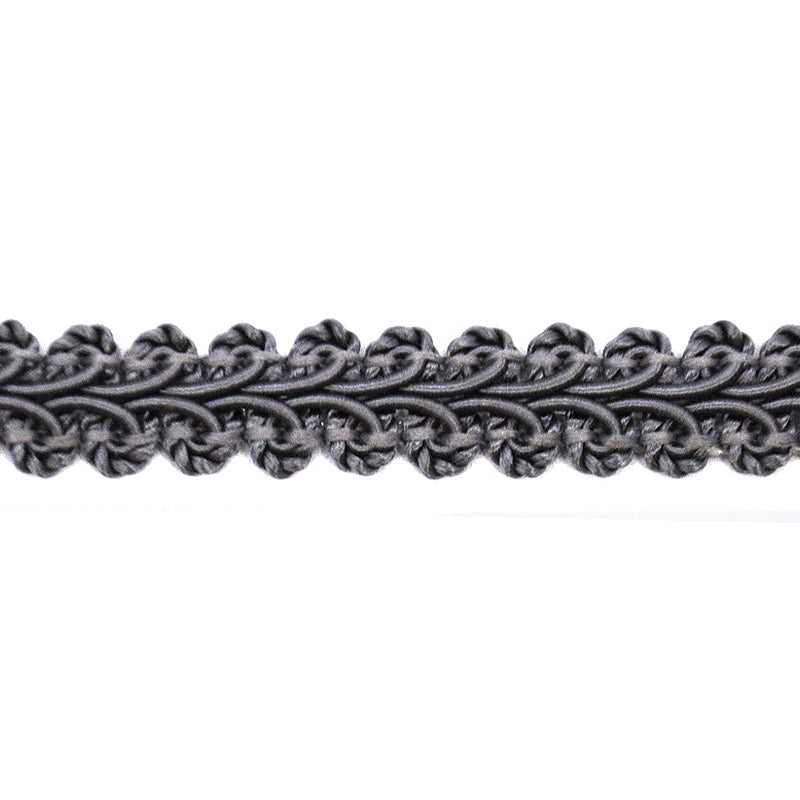 Decorative French-style Gimp Trim, 1/2-inch X 5 yards - For Furniture, Pillows, Drapery & Sewing Crafts