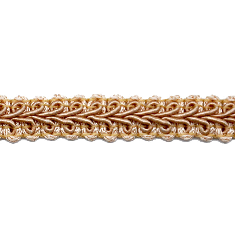 Decorative French-style Gimp Trim, 1/2-inch X 5 yards - For Furniture, Pillows, Drapery & Sewing Crafts