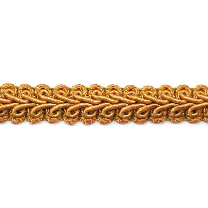 Decorative French-style Gimp Trim, 1/2-inch X 5 yards - For Furniture, Pillows, Drapery & Sewing Crafts