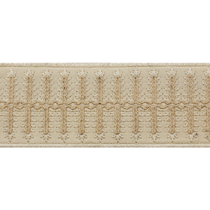 Decorative Woven Trim Tape - 2" Width (25 Yard Roll) - BR-7546