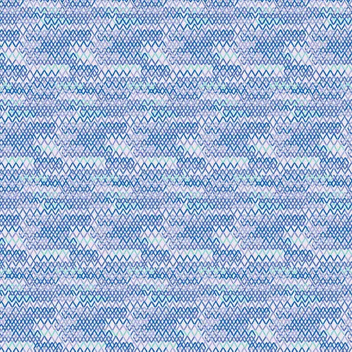 Delight - Zigzag - Lavender 44" / 45" Fabric Per Yard The Fabric Company
