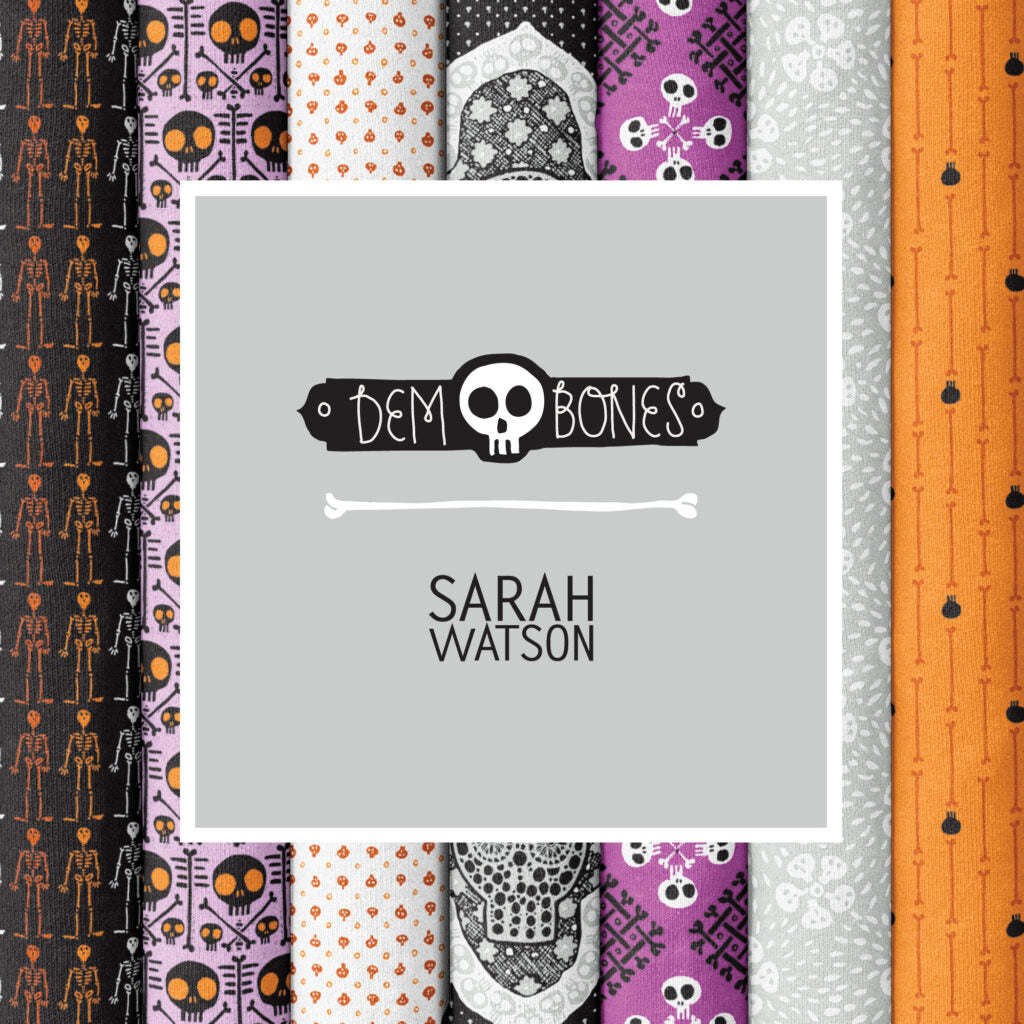 Dem Bones 14 Piece Fat Quarter Bundle - Linda's Electric Quilters