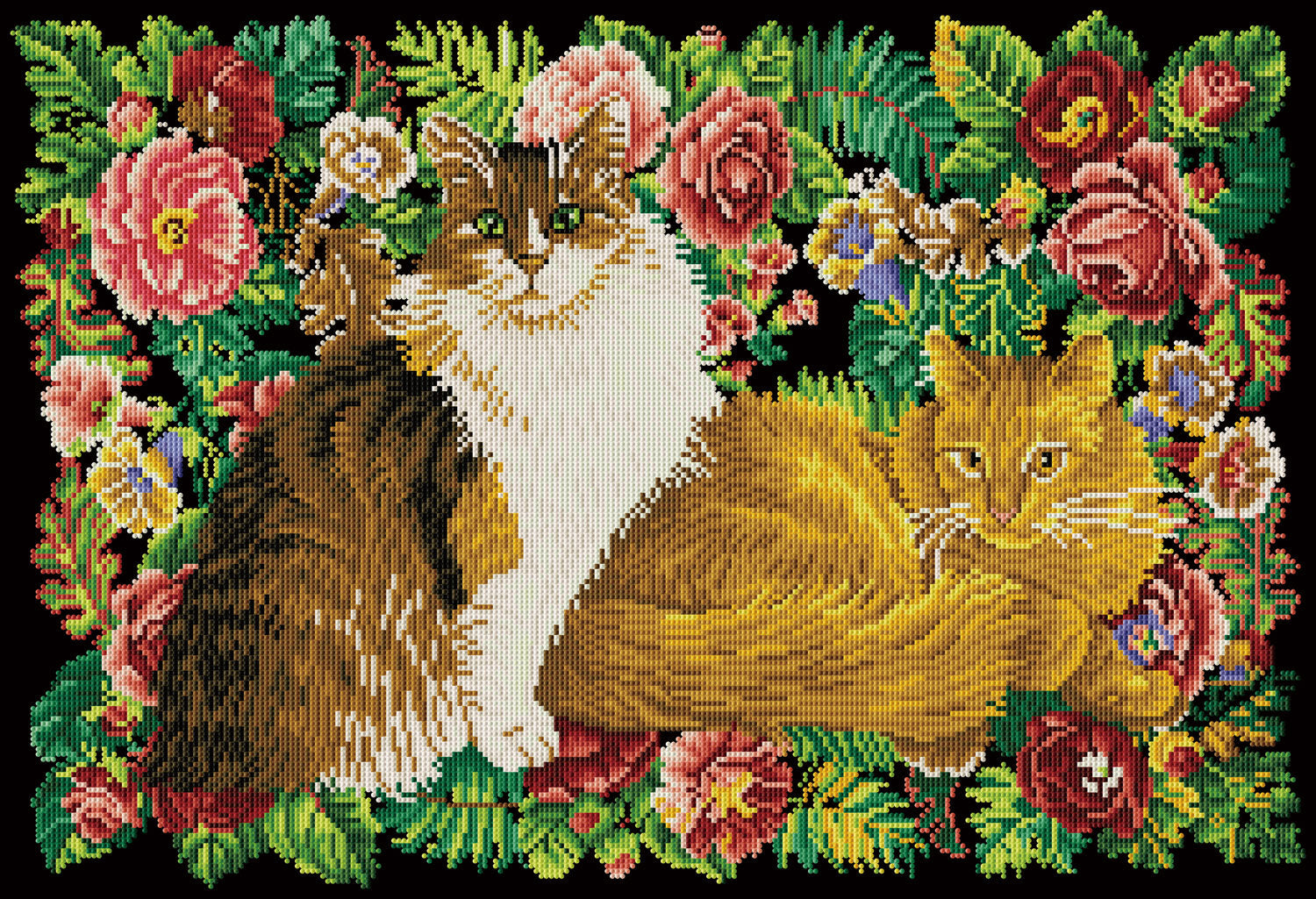 Diamond Dotz Agneatha & Dandelion - 28.7" x 19.7"